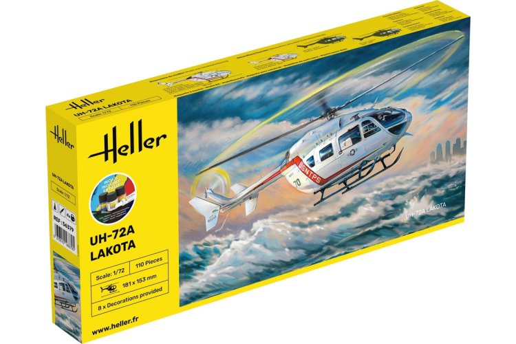 1:72 Heller 56379 Eurocopter UH-72A Lakota Heli - Starter Kit