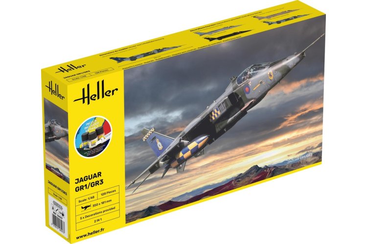 1:48 Heller 56427 Jaguar GR1/GR3 Plane - Starter Kit - Hel56427 1 - HEL56427