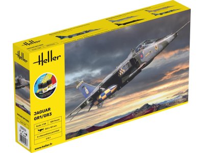 1:48 Heller 56427 Jaguar GR1/GR3 Plane - Starter Kit - Hel56427 - HEL56427
