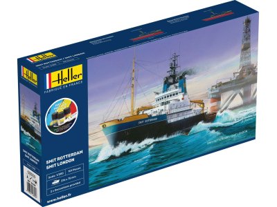 1:200 Heller 56620 Smit Rotterdam Ship - Starter Kit - Hel56620 heller smit rotterdam boot - HEL56620