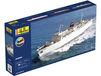 1:200 Heller 56625 Avenir Ship - Starter Kit - Hel56625 avenir heller starter kit - HEL56625