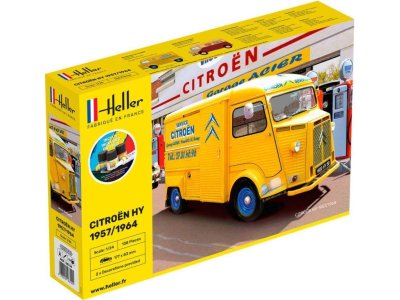 1:24 Heller 56744 Citroen HY 57/64 Service Citroen - Starter Kit - Hel56744 heller citroen - HEL56744