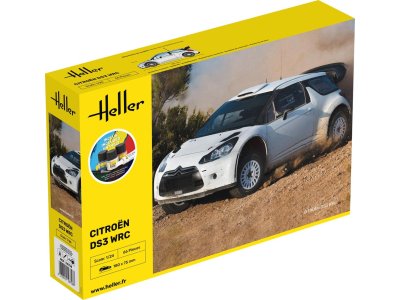 1:24 Heller 56758 Citroen DS3 WRC Rally Car - Starter Kit - Hel56758 1 - HEL56758