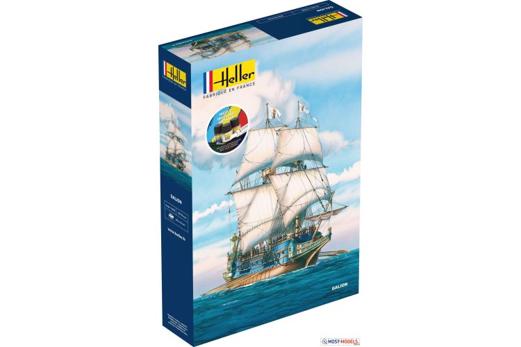 1:200 Heller 56835 Galion Ship - Starter Kit - Hel56835 1 - HEL56835