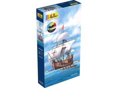 1:75 Heller 56865 Santa Maria Ship - Starter Kit - Hel56865 - HEL56865
