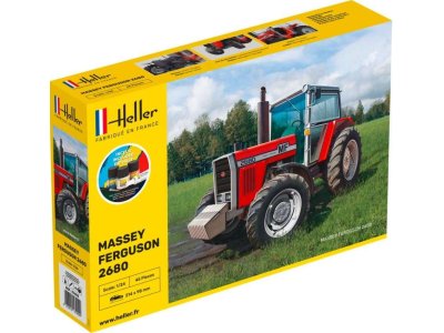 1:24 Heller 57402 Massey Ferguson 2680 tractor - Starter Kit - Hel57402 - HEL57402
