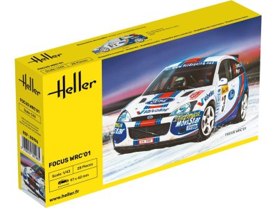 1:43 Heller 80196 Ford Focus WRC01 - Hel80196 - HEL80196