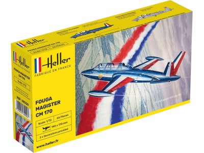 1:72 Heller 80220 Fouga Magister CM 170 - Hel80220 - HEL80220