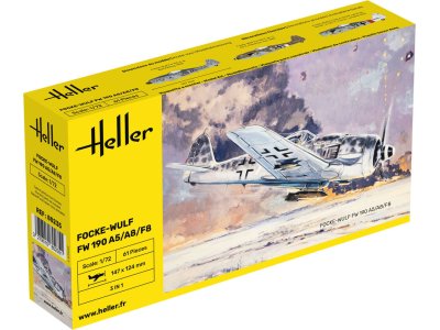 1:72 Heller 80235 Focke-Wulf FW190 A5/A8/F8 - Hel80235 - HEL80235