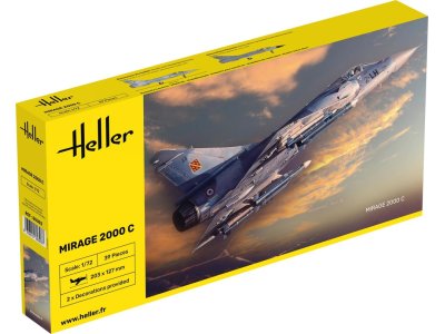 1:72 Heller 80303 Dassault Mirage 2000C Straaljager - Hel80303 1 - HEL80303