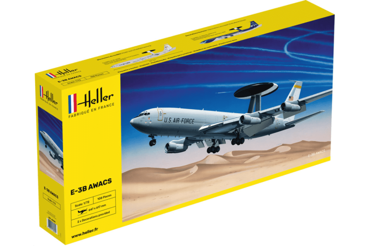 1:72 Heller 80308 E-3B Awacs Plane - Hel80308 e3b 1 - HEL80308