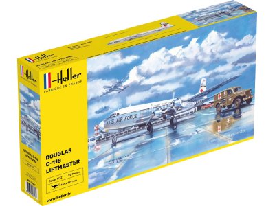 1:72 Heller 80317 C-118 LIFTMASTER Plane - Hel80317 - HEL80317