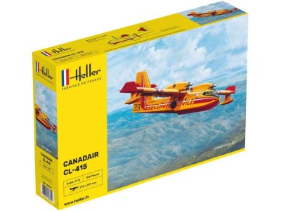 1:72 Heller 80370 Canadair CL-415 Plane - Hel80370 canadair - HEL80370