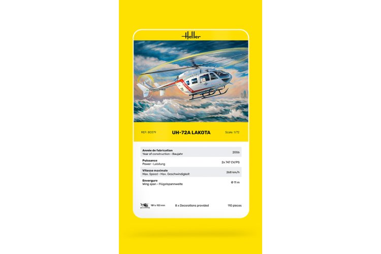 1:72 Heller 80379 Eurocopter UH-72A Lakota Heli - Hel80379 6 - HEL80379