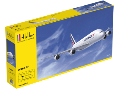 1:125 Heller 80436 A380 Airplane AirFrance - Hel80436 1 - HEL80436