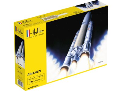 1:125 Heller 80441 Ariane 5 Rocket - Hel80441 1 - HEL80441