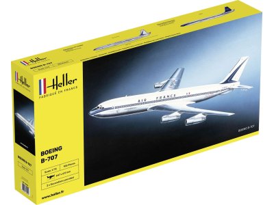 1:72 Heller 80452  B-707 Air France Plane - Hel80452 - HEL80452