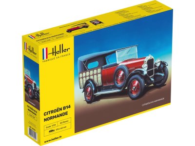 1:24 Heller 80729 Citroen B14 Normande Car - Hel80729 - HEL80729