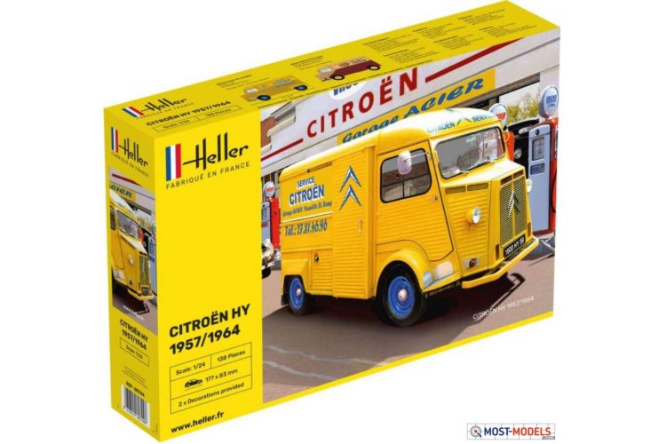 1:24 Heller 80744 Citroen HY 57/64 Service Citroen - Hel80744 citroen service heller 1 - HEL80744