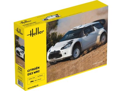 1:24 Heller 80758 Citroen DS3 WRC Rally Car - Hel80758 1 - HEL80758