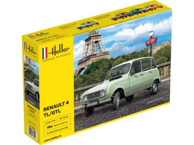 1:24 Heller 80759 Renault 4L Car - Hel80759 - HEL80759