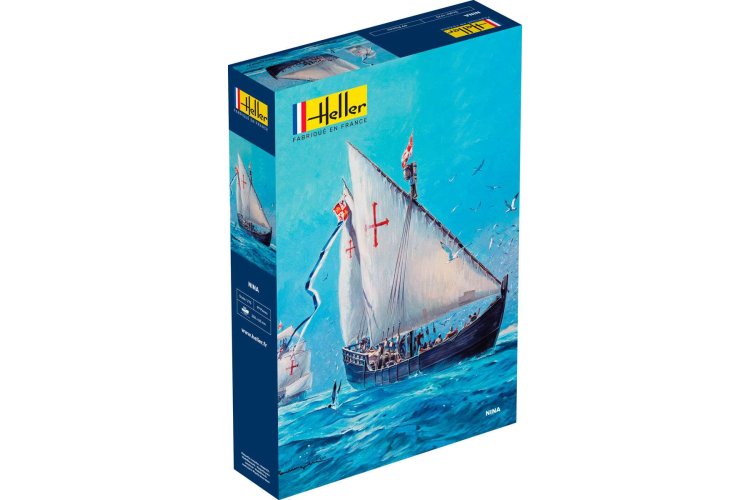 1:75 Heller 80815 Nina Ship - Hel80815 nina ship heller 1 - HEL80815