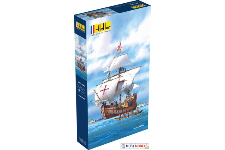 1:75 Heller 80865 Santa Maria Ship - Hel80865 1 - HEL80865