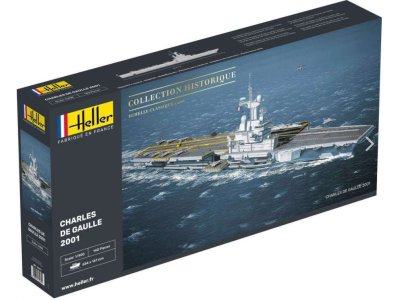 1:400 Heller 81072 Charles De Gaulle Ship - Hel81072 - HEL81072