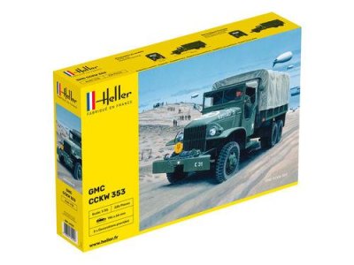 1:35 Heller 81121 GMC US Truck - Hel81121front - HEL81121