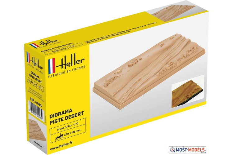 1:43 + 1:72 Heller 81253 Piste Desert - Diorama - Scene - Hel81253 1 - HEL81253