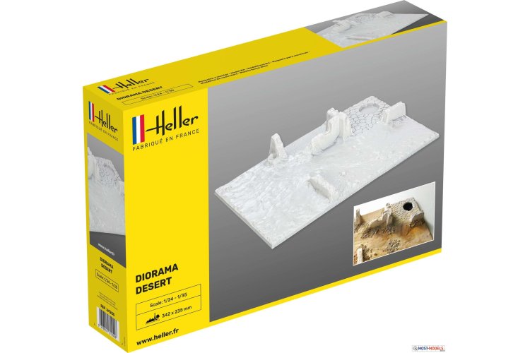 1:35 Heller 81255 Socle Diorama Desert - Hel81255 1 - HEL81255