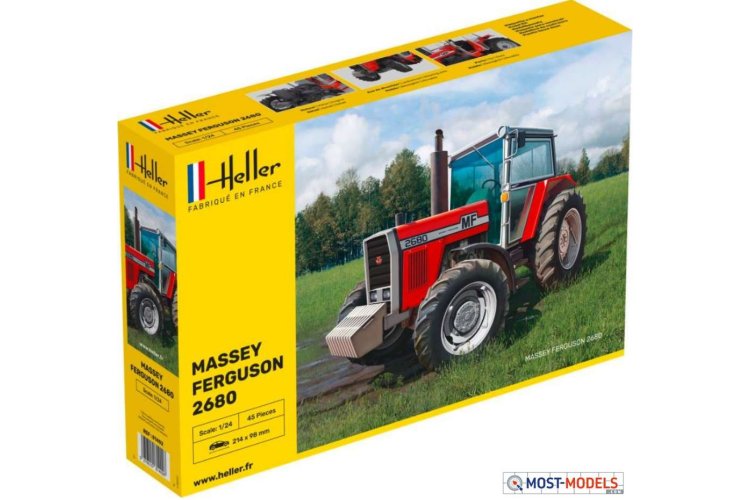 1:24 Heller 81402 Massey Ferguson 2680 tractor - Hel81402 massey ferguson 1 - HEL81402