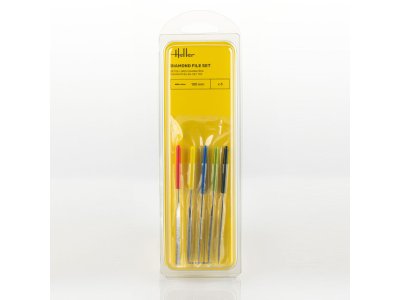 Heller 99005 Hobby Diamond File Set - 100mm - 5 pieces - Hel99005 xs 1 - HEL99005-XS