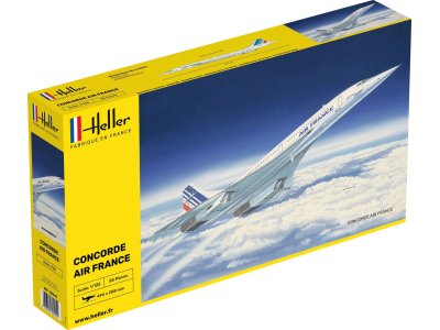 1:125 Heller 80445 Concorde AF - Heller 80445 - HEL80445