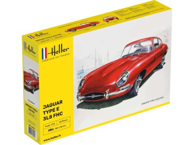 1:24 Heller 80709 Jaguar Type E 3L8 FHC  - Heller80709 - HEL80709