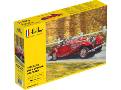 1:24 Heller 80710  500 K Special Roadster Car - Heller80710 - HEL80710