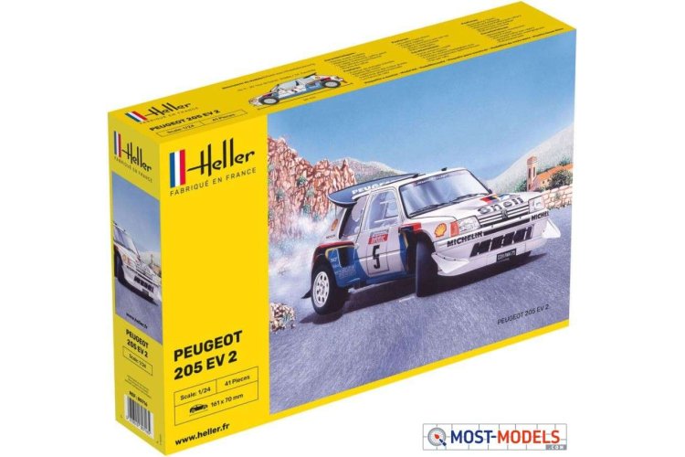 1:24 Heller 80716 Peugot 205 EV 2 - Heller80716 1 - HEL80716