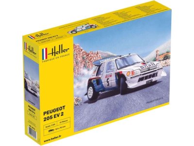 1:24 Heller 80716 Peugot 205 EV 2 - Heller80716 - HEL80716