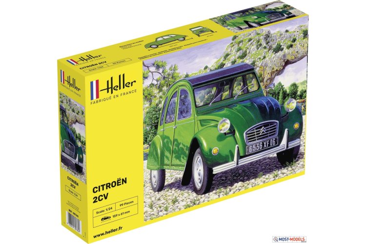 1:24 Heller 80765 Citroen 2 CV Car - Heller80765 1 - HEL80765