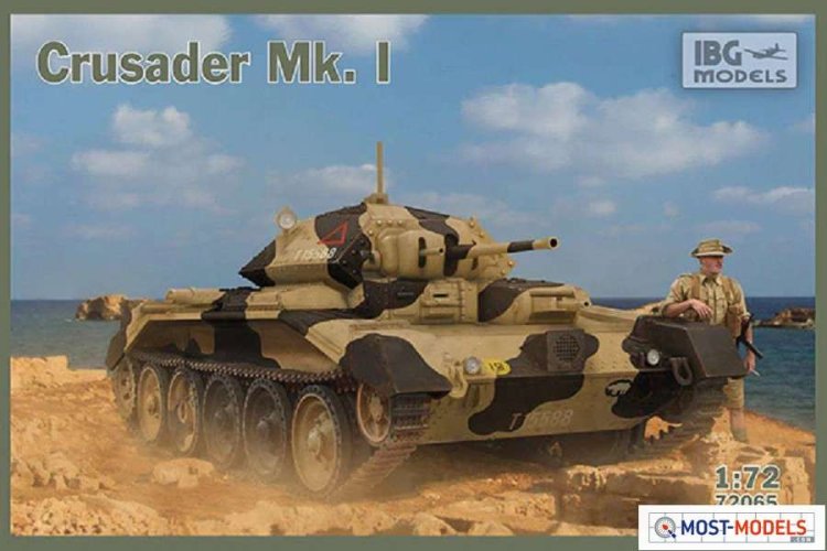 1:72 IBG Models 72065 Crusader Mk.I – British Cruiser Tank Mk. VI - Ibg72065 1 - IBG72065