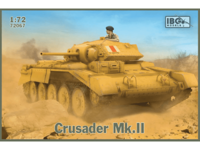 1:72 IBG Models 72067 Crusader Mk.II – British Cruiser Tank Mk. VI - Ibg72067front - IBG72067