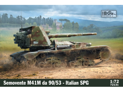 1:72 IBG Models 72131 M41M Semovente da 90/53 - Italian self-propelled gun - Ibg72131 - IBG72131