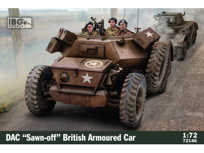 1:72 IBG Models 72146 Daimler Armoured Car - Sawn-Off - Ibg72146 - IBG72146