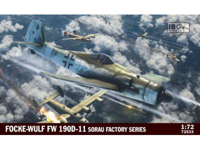 1:72 IBG Models 72533 Focke-Wulf Fw 190 D-11 - Sorau Factory Series - Ibg72533 - IBG72533