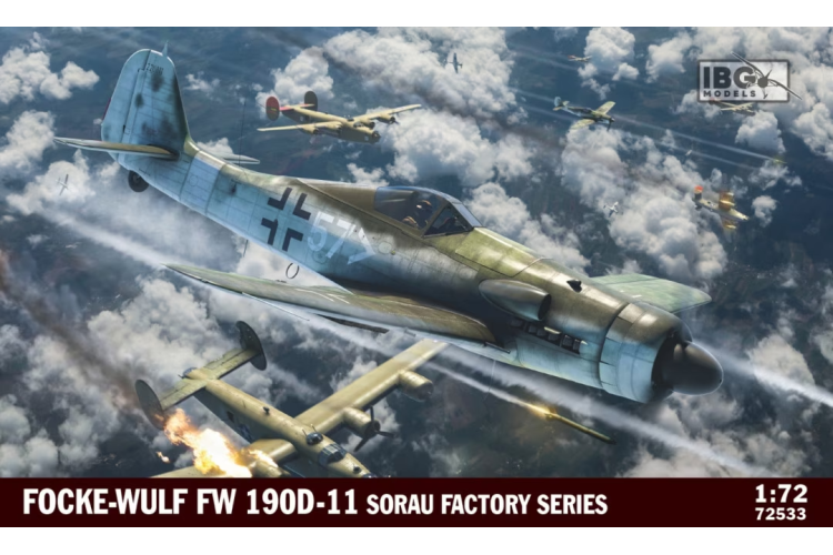 1:72 IBG Models 72533 Focke-Wulf Fw 190 D-11 - Sorau Factory Series - Ibg72533 - IBG72533