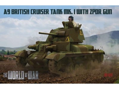 1:72 IBG Models WAW011 A9 British Cruiser Tank Mk.I with 2 pdr Gun - Ibgwaw011 - IBGWAW011