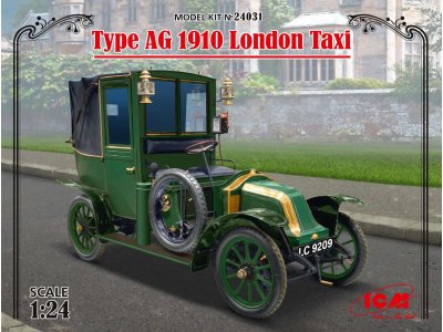 1:24 ICM 24031 Type AG 1910 London Taxi - Icm24031 - ICM24031