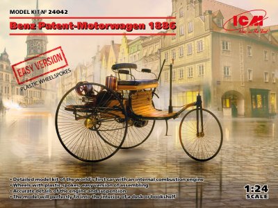 1:24 ICM 24042 Benz Patent-Motorwagen 1886 - Easy Version - Icm24042 en - ICM24042