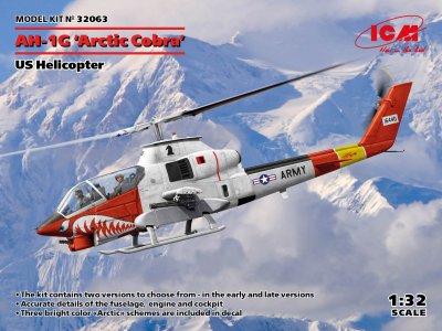 1:32 ICM 32063 AH-1G0 Arctic Cobra - US Helicopter - Icm32063 en orkzh - ICM32063