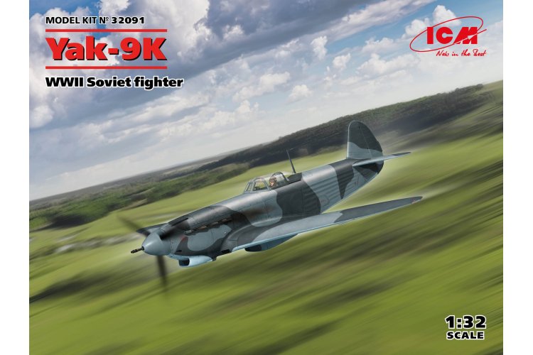 1:32 ICM 32091 Yak-9K - WWII Soviet fighter - Icm32091 en scaled 1 - ICM32091